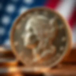 Historical U.S. coins showcasing designs