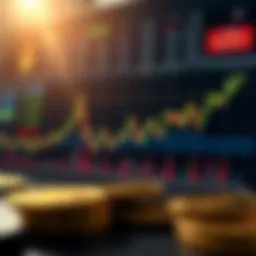 Cryptocurrency market analysis chart