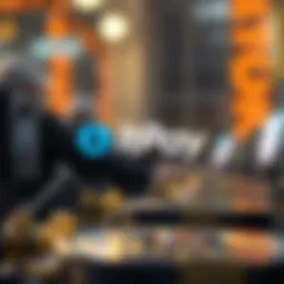 Visual representation of BitPay's logo and brand identity