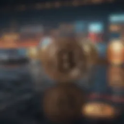 A visual representation of cryptocurrency market trends