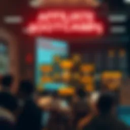 Visual representation of affiliate marketing structure