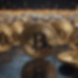 A visual representation of digital currency networks.