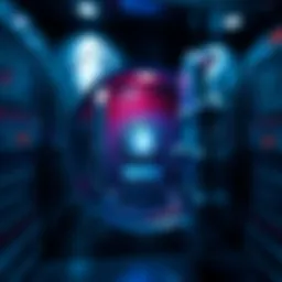 Visualization of a secure cryptocurrency vault