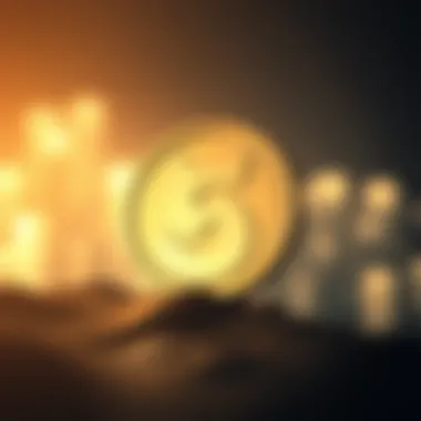 Symbol of Shiba Token representing its digital currency nature