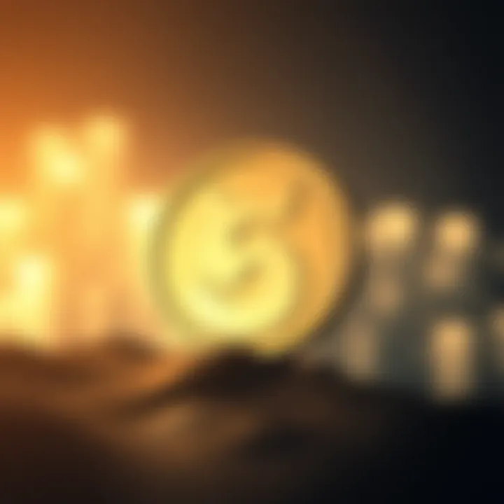 Symbol of Shiba Token representing its digital currency nature