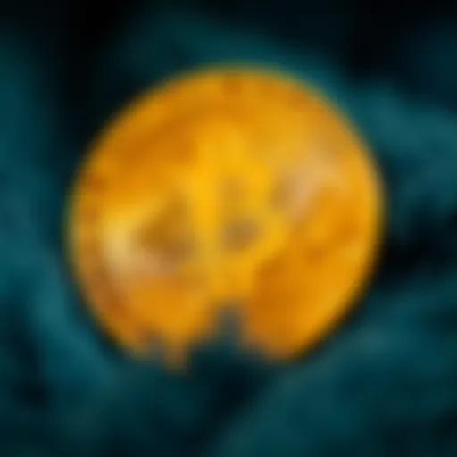 Visual representation of Pi cryptocurrency value