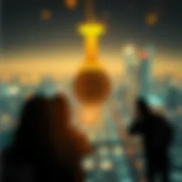 Conceptual depiction of cryptocurrency airdrops